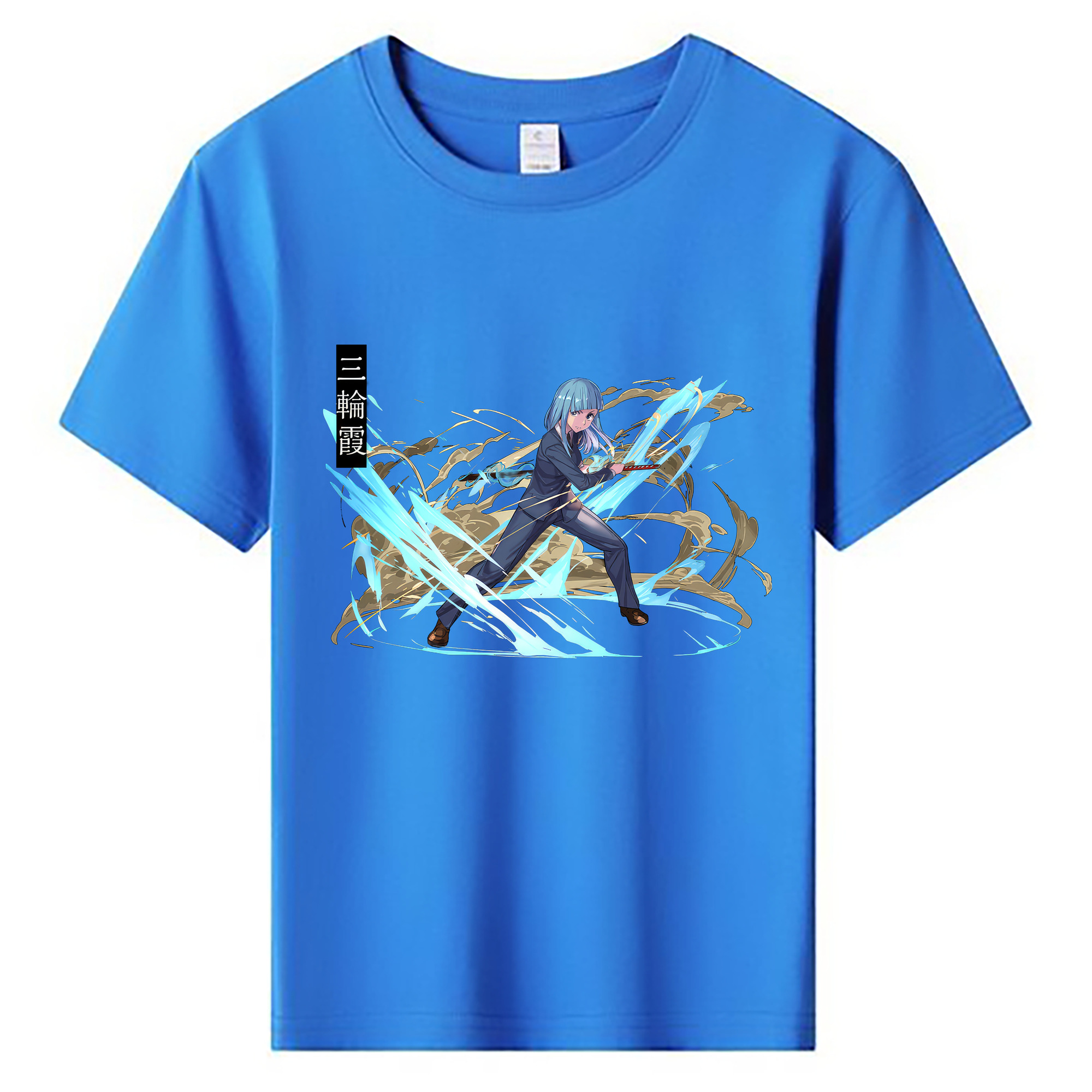（画像用） 呪術廻戦 Jujutsu Kaisen 綿100％キッズTシャツ（フロントプリント）